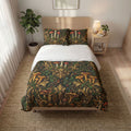 Mushroom Vintage Botanical Quilt Cover Set (3-Piece)