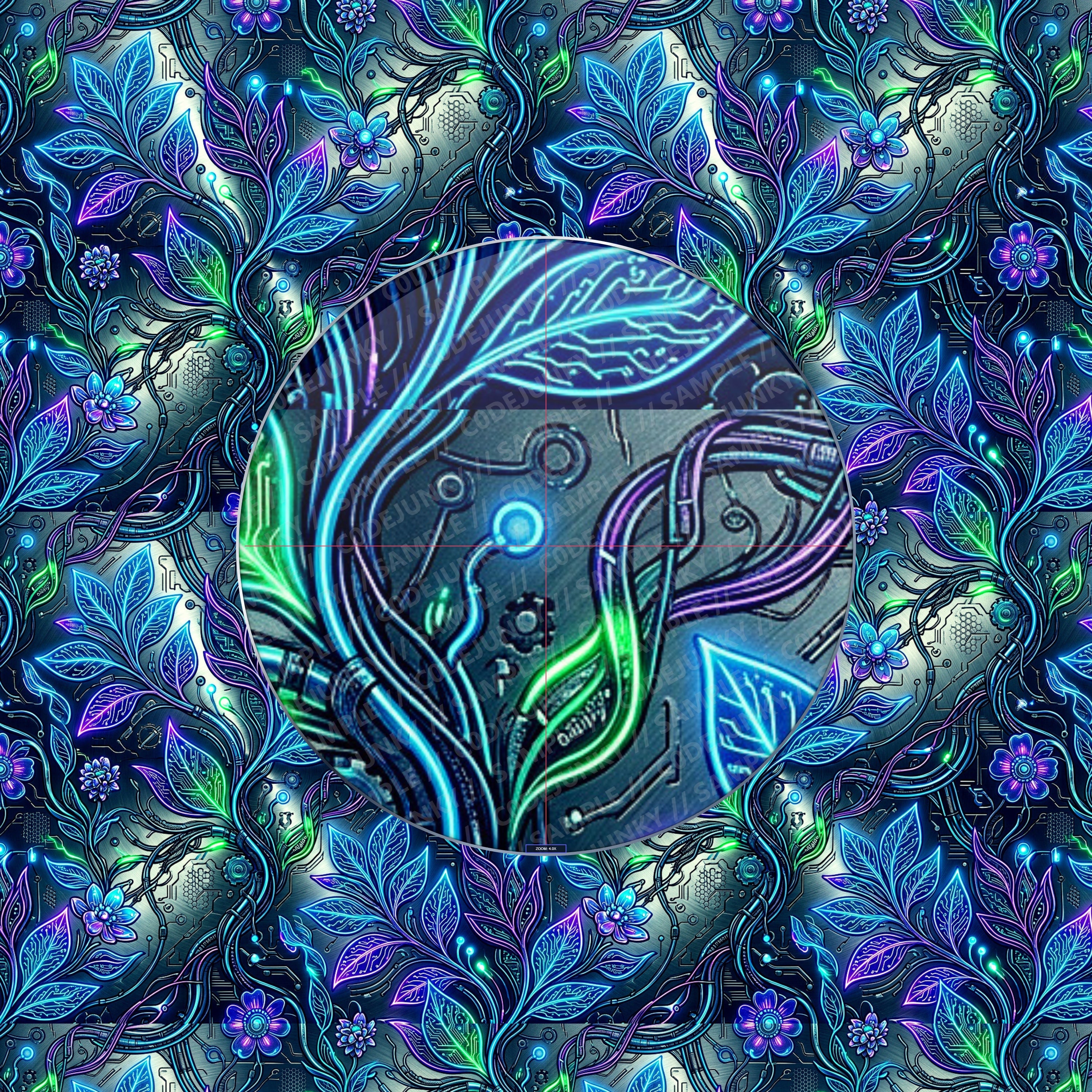 Bio-Luminescent Nebula