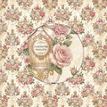 Rococo Perfume Bottle Seamless Pattern