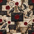 Gothic raven Letters