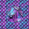 Cyberpunk Neon Grid