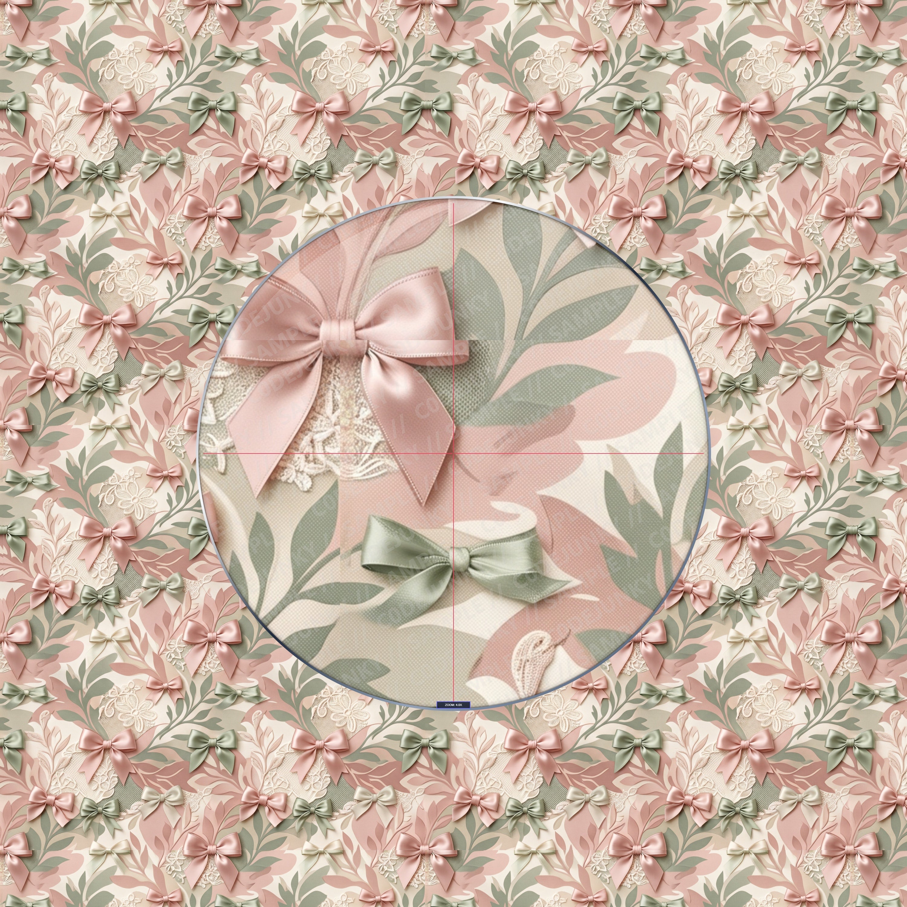 Botanical Camo Lattice