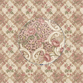 Victorian Lace & Rose Seamless Pattern