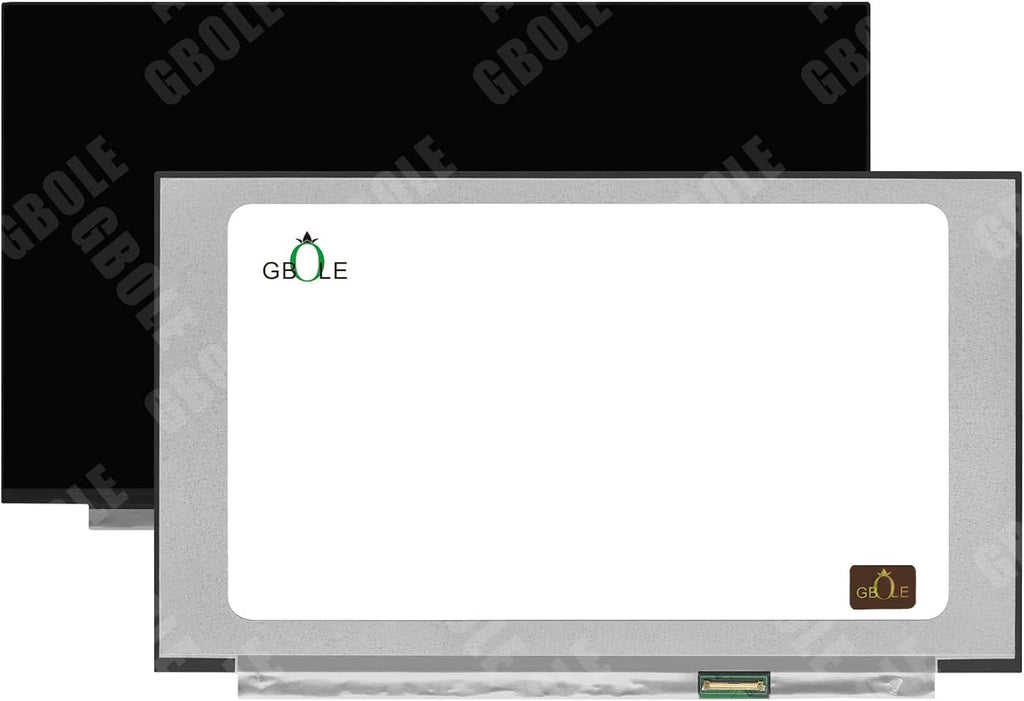 GBOLE Screen Replacement for Innolux N156BGA-EA2 REV.C1 15.6" LCD Laptop LED Display Digitizer Panel 1366x768 30 Pins 60Hz Only for Non-Touch Screen