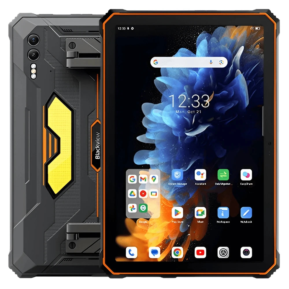 Blackview Active 10 Pro 5G Rugged Tablet 12GB+512GB 10.95" 2.4K Display Dimensity 7300 30000mAh 108MP Camera NFC Global Version