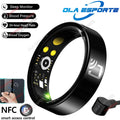 NFC Smart Ring 2026 Real-Time Heart Rate Sleep Health Monitoring NFC Smart Access Control IP68&5ATM Waterproof Sports Smartring