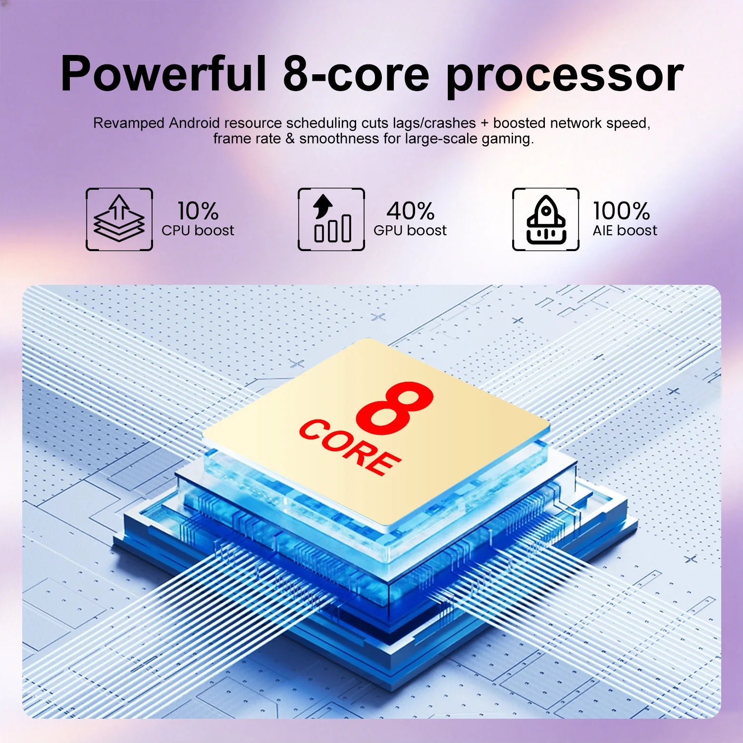 IVMI XS26 Ultra Cellphone Android 12.0 6.9inch Screen 4GB RAM 64G ROM 8+16MP Dual SIM Smartphones Google Play Store Mobile Phone