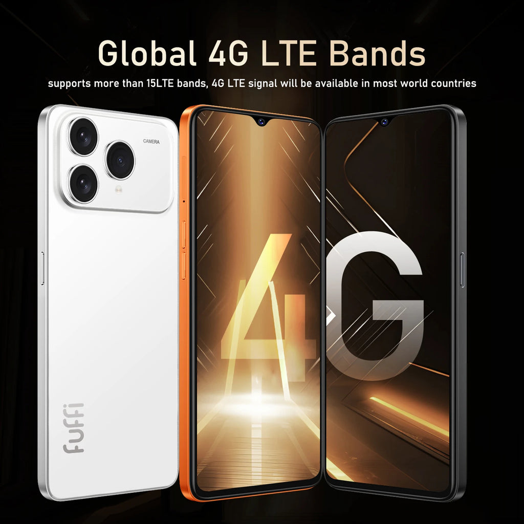 FUFFI M17 Pro Unlocked 4G Smartphone | 6.53" HD, 8+256GB, 4000mAh battery, 48MP Camera, Fast Charging, Face Recognition, Android | Daily Office & Gift