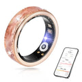 Smart Ring for Women Men Health Fitness Tracker with Heart Rate Sleep Monitor Blood Oxygen HRV 128 Sports Modes IP68 Waterproof