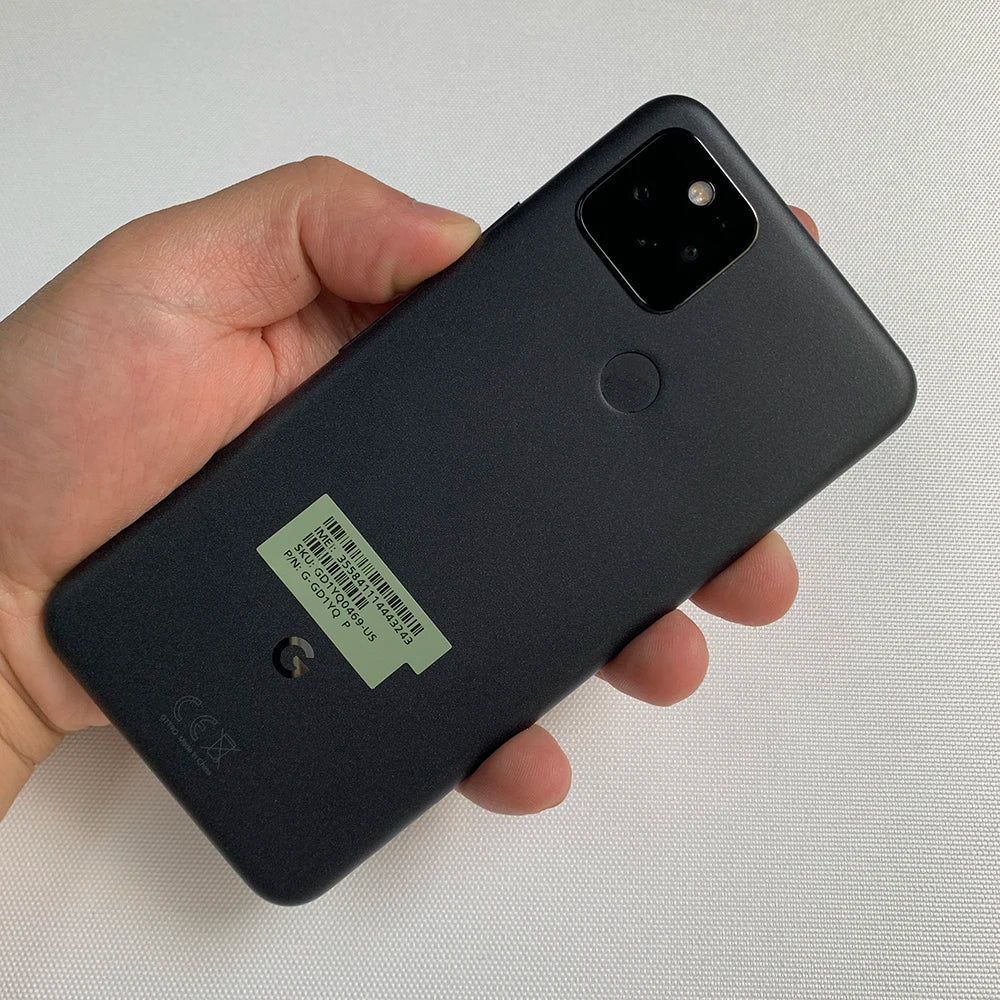 Original Google Pixel 5 5G US Model - 6.0" 90Hz OLED, 8GB RAM, 128GB, Snapdragon 765G, NFC, Android Phone Unlocked