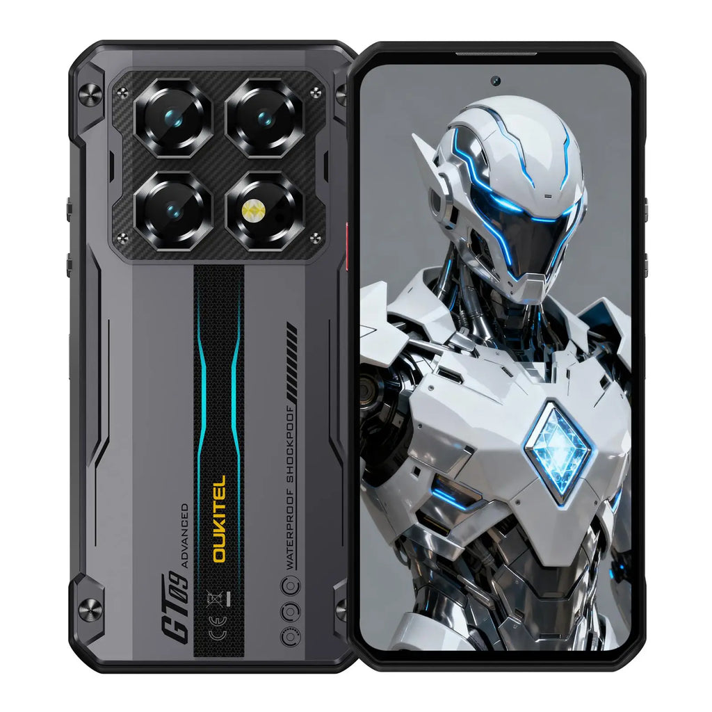Oukitel WP60 Rugged Phone 12GB/16GB+512GB Night Vision 108MP Camera 7.2'' Android 15 Dimensity 7025 10000mAh NFC 5G Smartphone