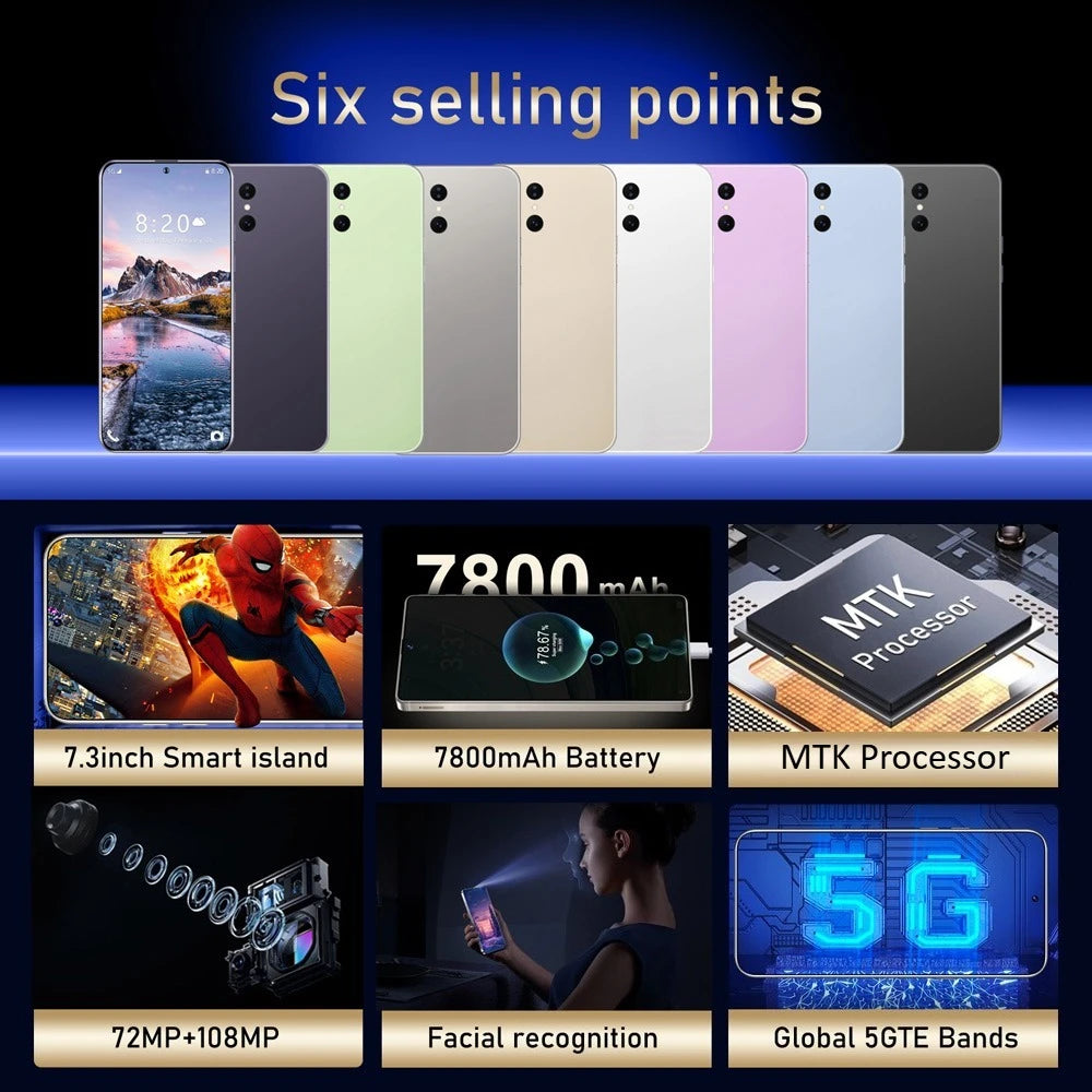 NEW Mobile Phone Protective Film Used for 14T Pro 7.3HD Smartphone Accessories 7800mAh Cell Phones Film Original Android 5G