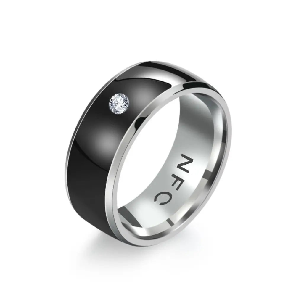 Fashion NFC Smart Finger Ring Multifunctional Intelligent Connect Android Phone Finger Wear Digital Rings Equipment Couple Ring